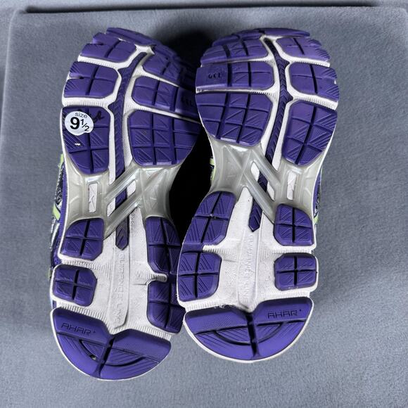 Asics Gel-Kayano 21 Shoes Womens Size 9.5 Purple Gray Running Stability Sneakers - Picture 9 of 11